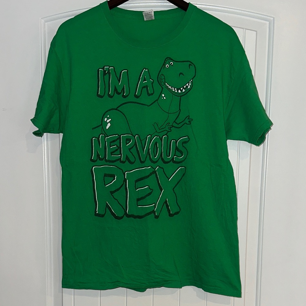 Toy Story "I'm a Nervous Rex" Dinosaur T-Shirt